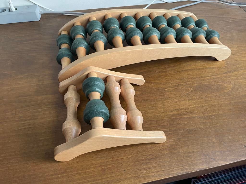 Backstretcher + neck stretcher, Sport en Fitness, Ophalen of Verzenden, Gebruikt, Apparaat