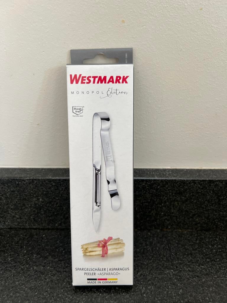 Westmark Aspergeschiller Monopol Edition - Nieuw in doos, Huis en Inrichting, Overige typen, Nieuw, Ophalen of Verzenden, Metaal