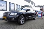 Audi Q5 2.0 TFSI Q. Pro- S line Panorama Trekhaak, Auto's, Euro 5, Gebruikt, 4 cilinders, Zwart