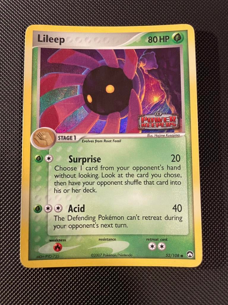 Lileep 52/108 Reverse Holo Ex Power Keepers, Verzenden, Zo goed als nieuw