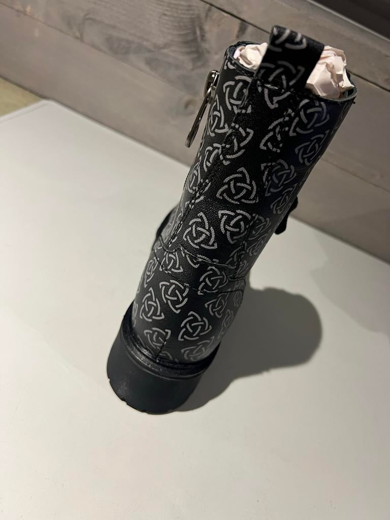 Zwarte premium laarzen EMP maat 38 nieuw, Zwart, Lage of Enkellaarzen, Nieuw, Ophalen of Verzenden