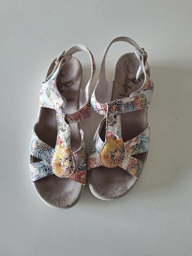 Sandalen mt 8.5 H breedte Naturlaufer, Kleding | Dames, Schoenen, Overige kleuren, Zo goed als nieuw, Naturlaufer, Sandalen of Muiltjes