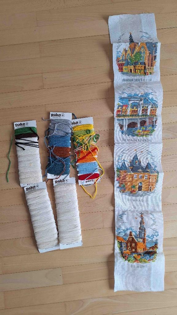 Borduurpakket, Ophalen of Verzenden, Zo goed als nieuw, Handborduren, Patroon