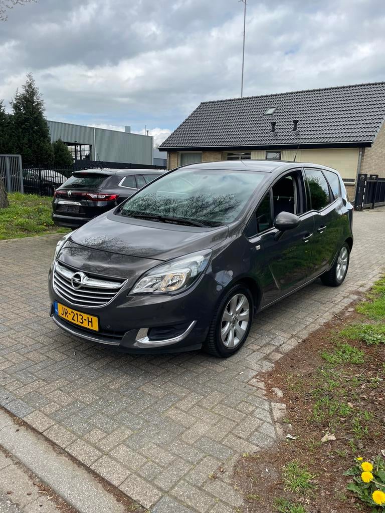 Opel Meriva 1.4 Turbo Ecotec 103KW 2015 Grijs | NW KETTING, Voorwielaandrijving, 680 kg, 4 cilinders, Leder en Stof