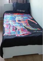 bed 90x200 incl. lattenbodem en schuimstofmatras, Ophalen, Gebruikt, 90 cm, Eenpersoons