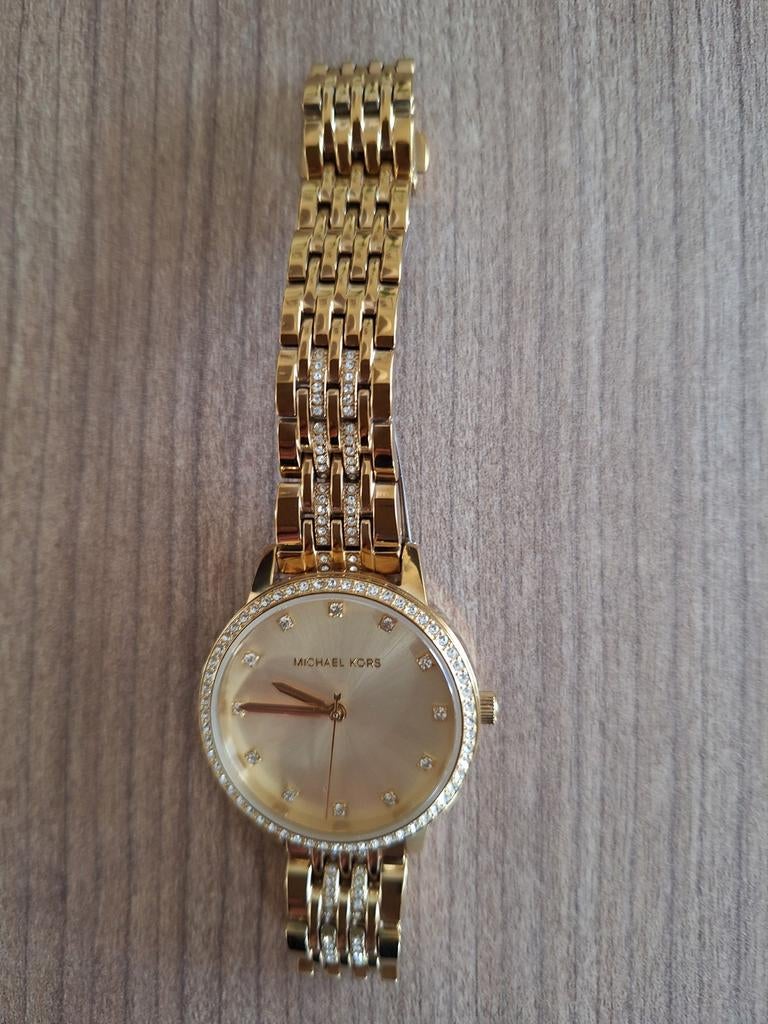 Michael Kors horloge  Melissa MK 4368, Sieraden, Tassen en Uiterlijk, Horloges | Dames, Overige merken, Staal, Polshorloge, Ophalen of Verzenden