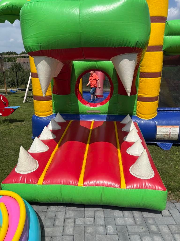 Springkussen te huur, Ophalen of Verzenden, Zo goed als nieuw