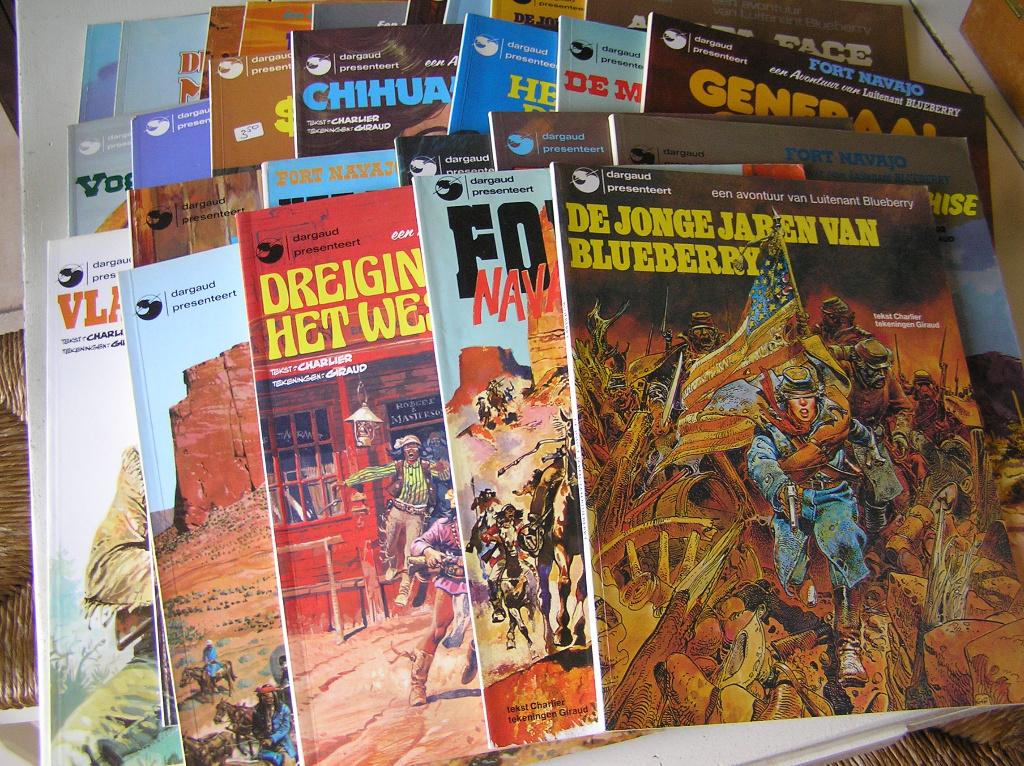 Blueberry. Diverse delen, Meerdere stripboeken, Ophalen of Verzenden, Zo goed als nieuw