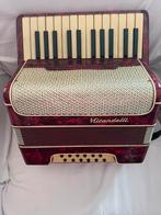 accordeon  mirandelli  Rosso, Muziek en Instrumenten, Ophalen of Verzenden, Zo goed als nieuw, Overige merken
