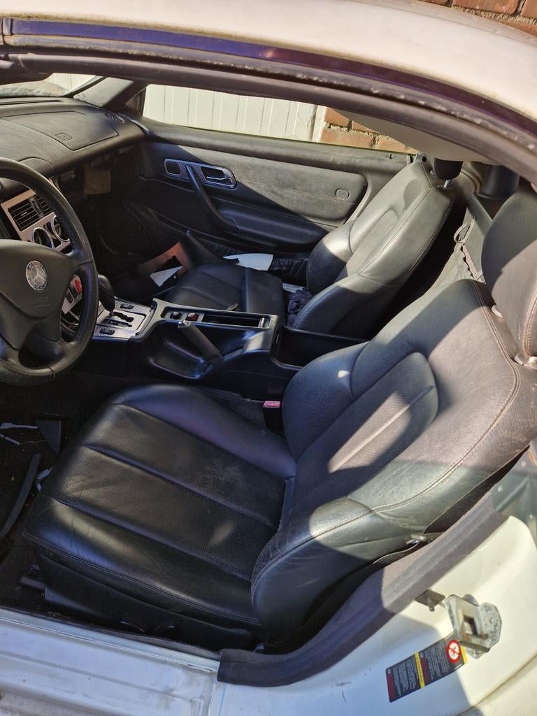Mercedes slk r170 lederen stoelen, Ophalen