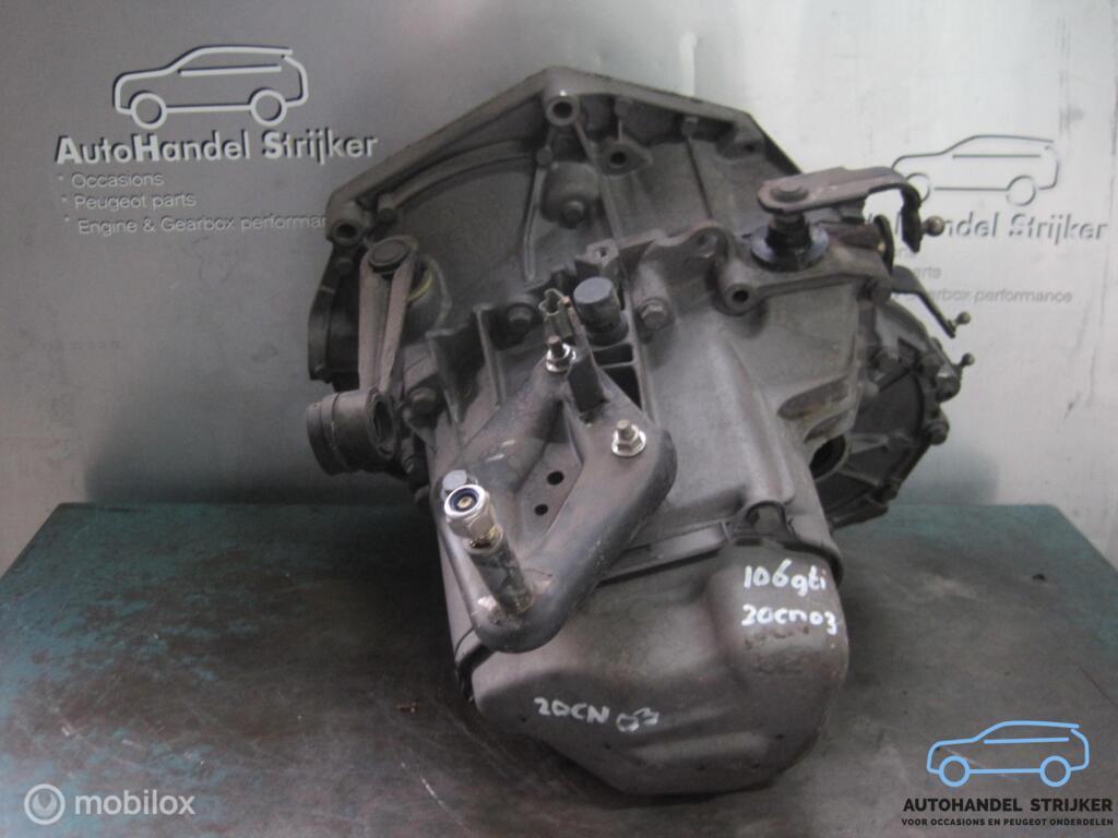 Gebr.& revisie versn.bak 20cc12 20cd08 20cd46 20cn03 106 Gti, Auto-onderdelen, Transmissie en Toebehoren, Gebruikt, Ophalen of Verzenden