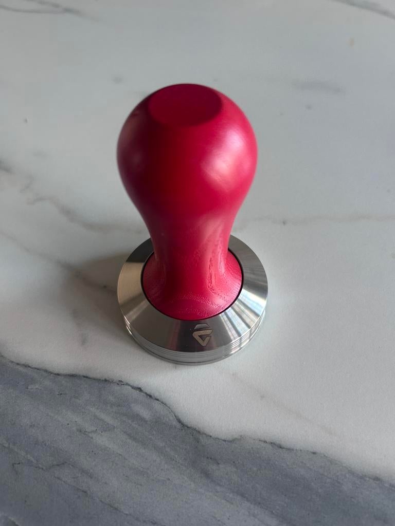 Lelit tamper hout rood 58,55 mm, Ophalen of Verzenden, Nieuw, Overige merken