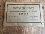 5 briefkaarten Hortus Botanicus Leiden, Ophalen of Verzenden, 1920 tot 1940, Ongelopen, Zuid-Holland