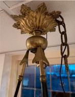 Hanglamp brons empire stijl 19 e eeuws met adelaar, Ophalen