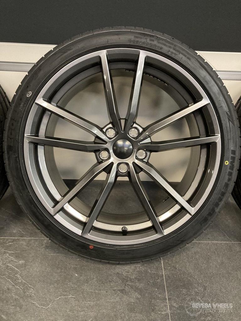 19” Volkswagen Pretoria look velgen + banden 5x112 225/40/19, Auto-onderdelen, Banden en Velgen, 19 inch, Gebruikt, -, -
