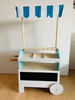 Houten ijscokar op wieltjes - Speelgoed, Ophalen of Verzenden, Gebruikt, Jongen of Meisje