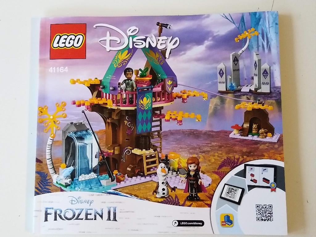 Lego Disney Princess 41164 Frozen2 : De Betoverede Boomhut, Compleet, Lego, Ophalen of Verzenden, Zo goed als nieuw