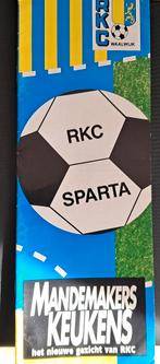 RKC - Sparta 1992/1993, Ophalen of Verzenden, Zo goed als nieuw, Overige binnenlandse clubs, Boek of Tijdschrift