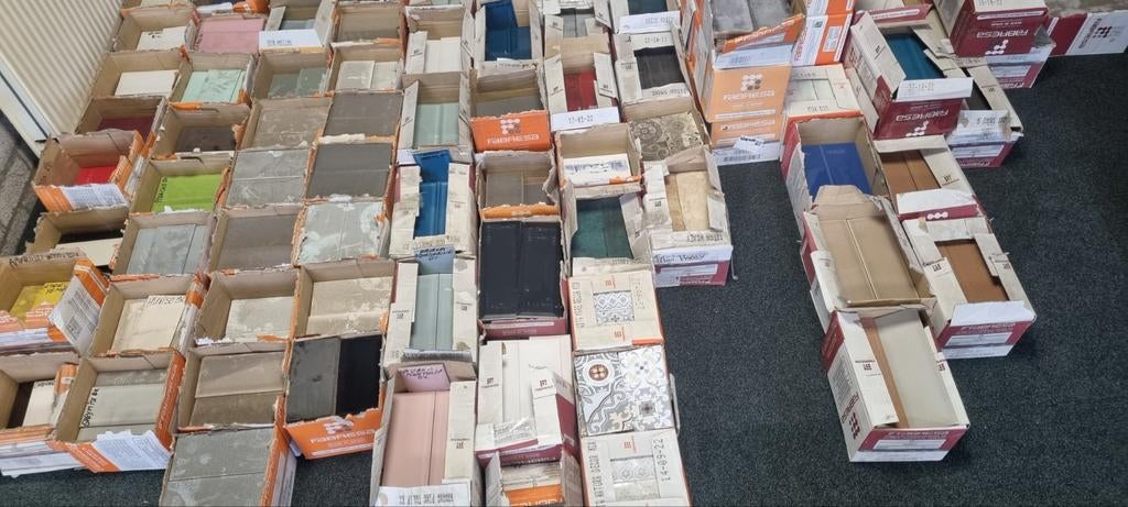 Wandtegels restpartij, Doe-het-zelf en Verbouw, 60 cm of meer, Nieuw, Ophalen of Verzenden, 10 m² of meer