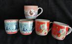 5 Nieuwe Albert Heijn mokken - Hollands boerderij decor, Keramiek, Nieuw, Ophalen of Verzenden, Overige stijlen