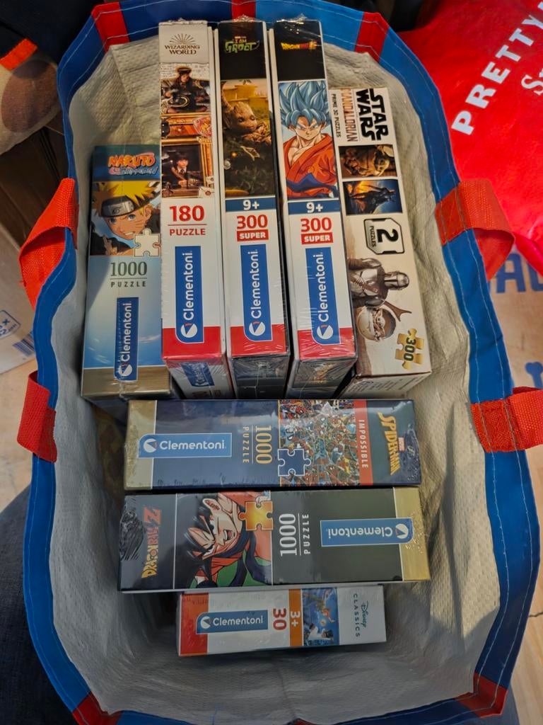 Diverse Clementoni puzzels, Ophalen of Verzenden, Nieuw, Overige typen