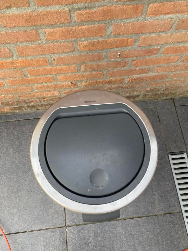 Prullenbak Brabantia, Ophalen of Verzenden, Zo goed als nieuw, Minder dan 50 cm