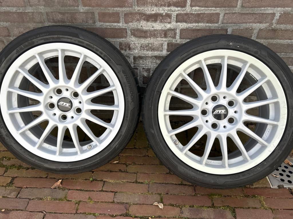 ATS Streetrallye 205/45R17 (Mini), set Opel orig. LMV 17”, Ophalen, Gebruikt, Banden en Velgen, 17 inch