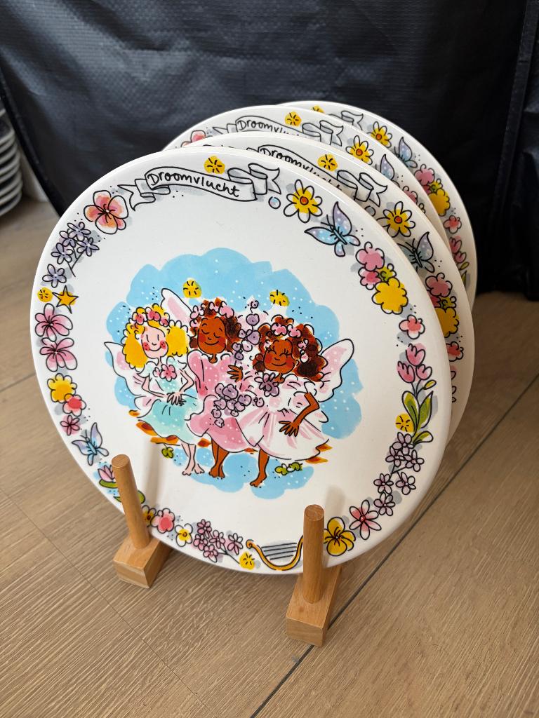 Blond Amsterdam Efteling Droomvlucht ontbijtbordjes/ borden, Huis en Inrichting, Keuken | Servies, Blond Amsterdam, Nieuw, Ophalen of Verzenden