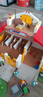 Playmobil Paardenmanege met uitbreiding en extra's, Ophalen of Verzenden, Gebruikt, Complete set