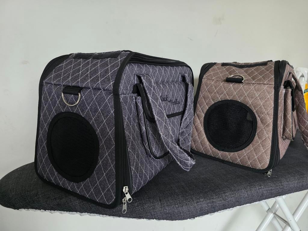 Transport tas voor katten of kleine hondje Jack & Vanilla, Ophalen