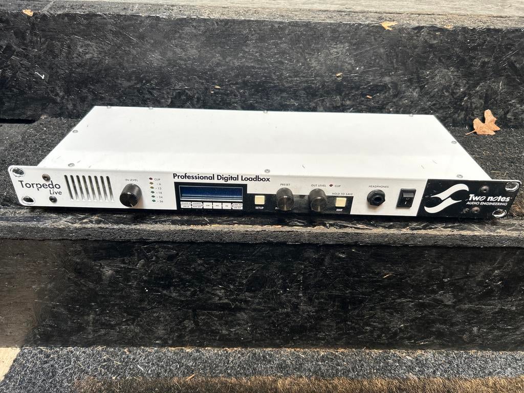 Two Notes Torpedo Live Professional Digital Loadbox, Ophalen of Verzenden, Zo goed als nieuw, Minder dan 50 watt