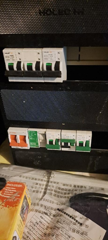holec groepenkast teab /, Ophalen of Verzenden, Gebruikt