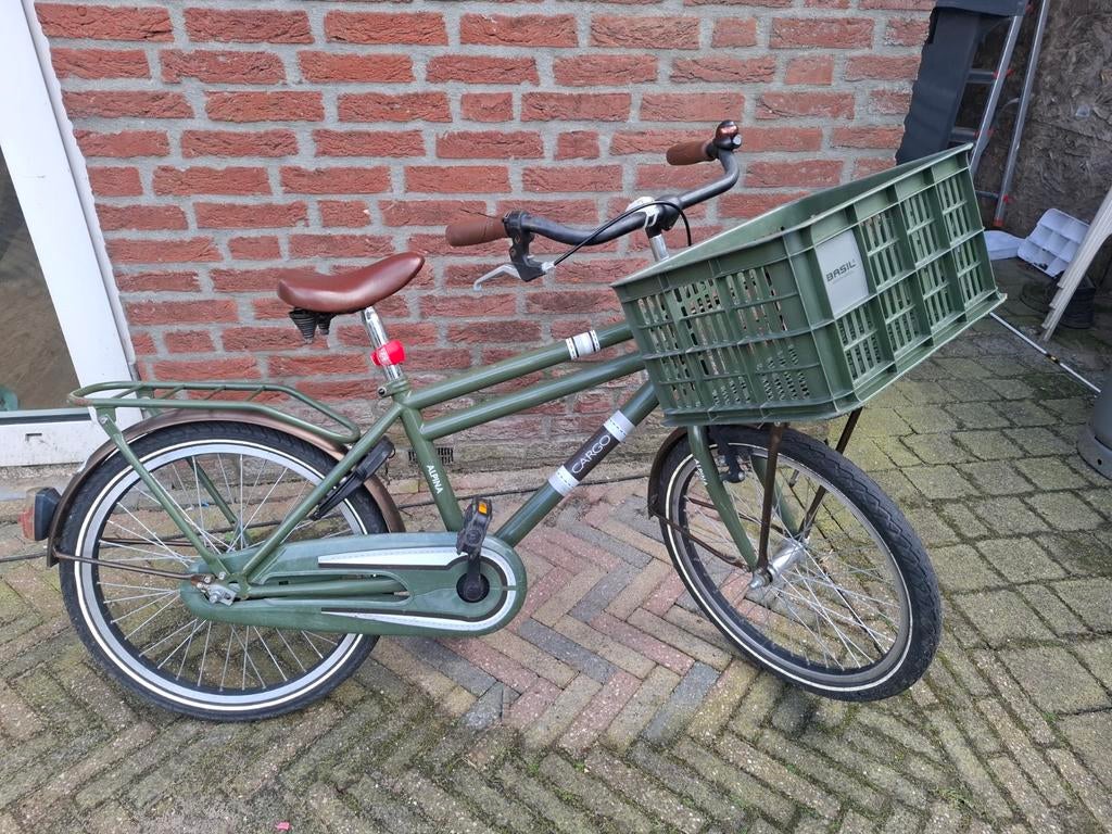 Jongensfiets 20 inch - Stoere transportfiets, Fietsen en Brommers, Fietsen | Jongens, Ophalen, Gebruikt, Alpina, Handrem