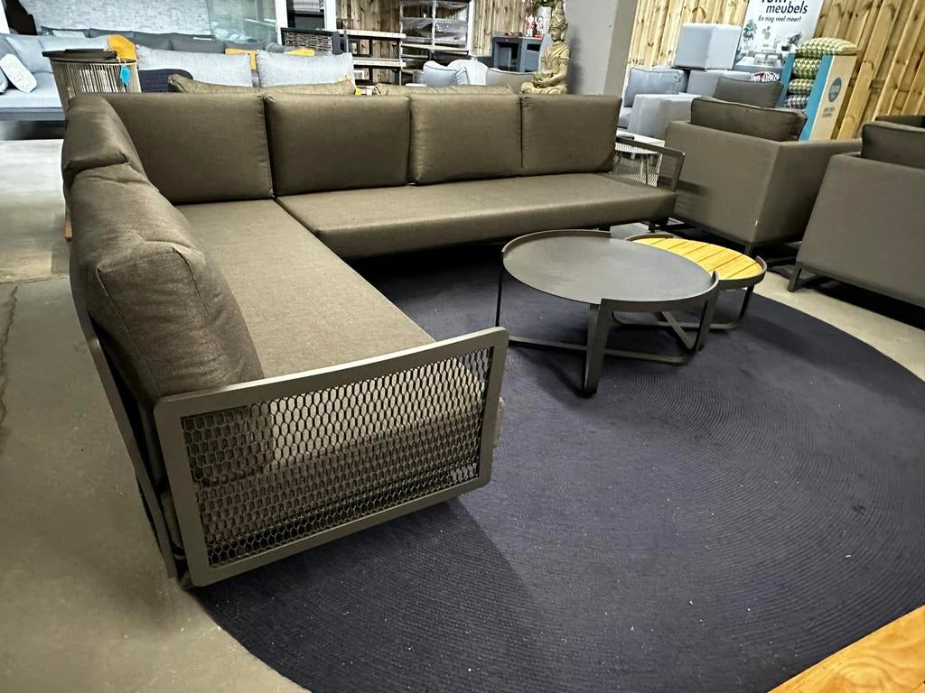 LAATSTE Design loungeset aluminium 4seasons taste NU €1299,-, Tuin en Terras, Tuinsets en Loungesets, 4seasons, 4seasons, Ophalen of Verzenden