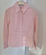 Bien Bleu. Blouse. Roze / Wit ruitje. Maat S., Ophalen of Verzenden, Zo goed als nieuw, Roze, Maat 36 (S)
