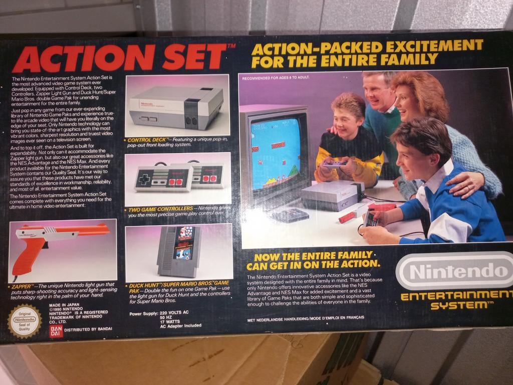 Nintendo NES Action Set - Klassieke Console met Spellen, Spelcomputers en Games, Games | Nintendo NES, Gebruikt, Avontuur en Actie