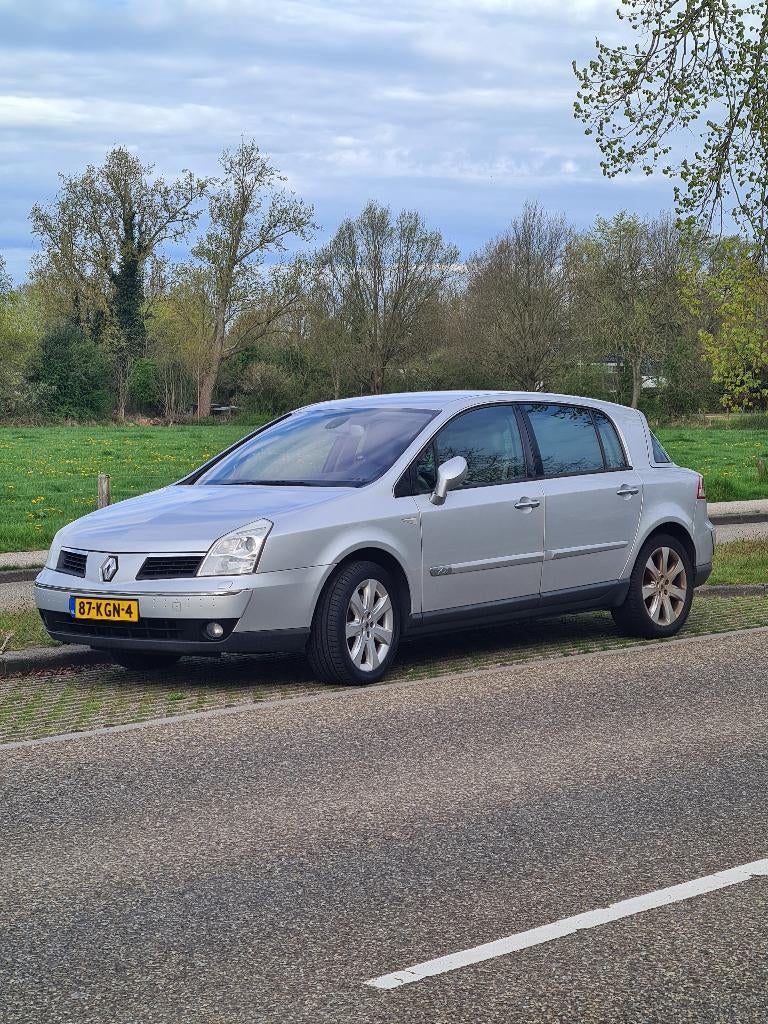Renault Vel Satis Initiale 2.0 16V Turbo AUT 2009 Grijs, Auto's, 1998 cc, Beige, 4 cilinders, Particulier