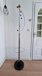 Moderne Kapstok met Parapluhouder - Chroom en Zwart, Huis en Inrichting, Woonaccessoires | Kapstokken, Ophalen of Verzenden