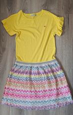 Flo jurk neon geel 158 zgan ! Zomerjurk jurkje, Ophalen, Zo goed als nieuw, Meisje, Jurk of Rok