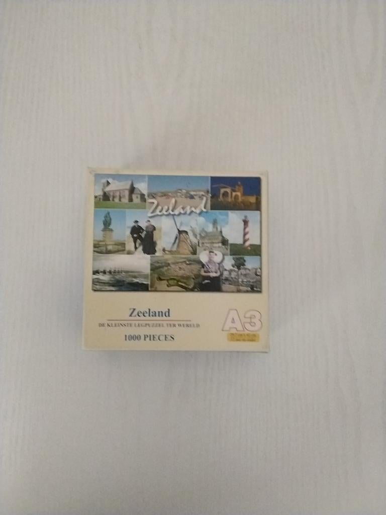 Zeeland Puzzel - De Kleinste Legpuzzel Ter Wereld, Ophalen of Verzenden, 500 t/m 1500 stukjes, Zo goed als nieuw, Legpuzzel