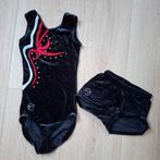 Turnpak met broekje maat 128 (OKK Gorinchem), Sport en Fitness, Turnen, Ophalen, Zwart, Kindermaat 122 t/m 140, Zo goed als nieuw