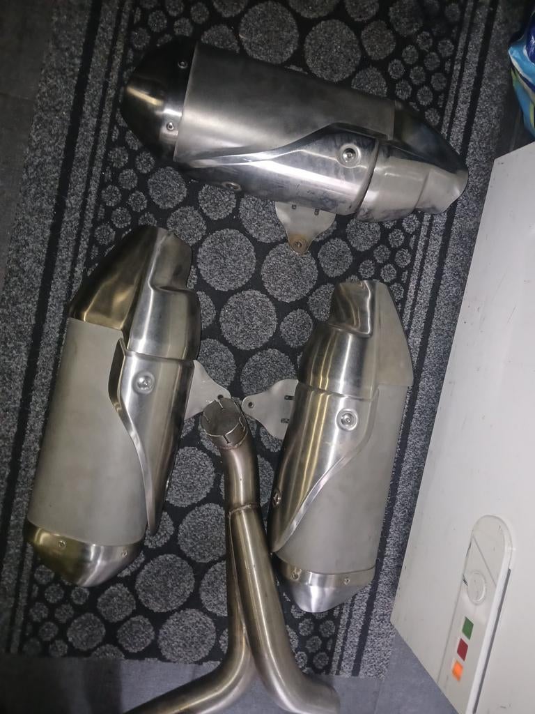 Triumph uitlaten en bochten - Caferacer Scrambler Bobber, Verzenden, Gebruikt