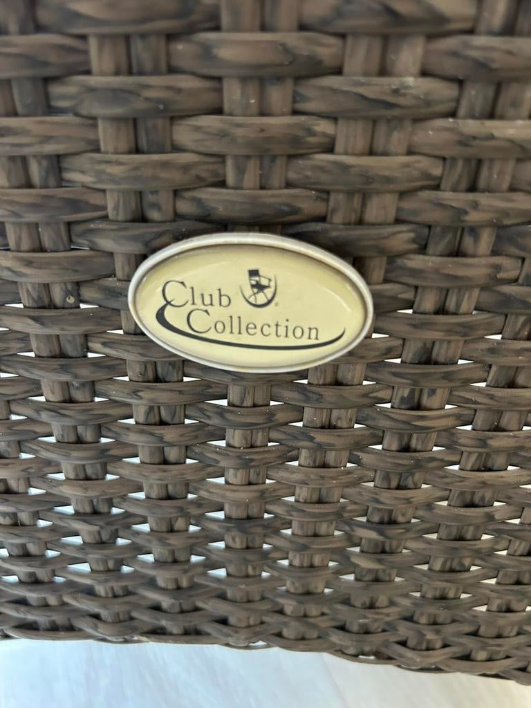 Kwaliteit rotan rieten set stoelen 4x.club collection, Ophalen, Minder dan 75 cm, Riet of Rotan, Zo goed als nieuw