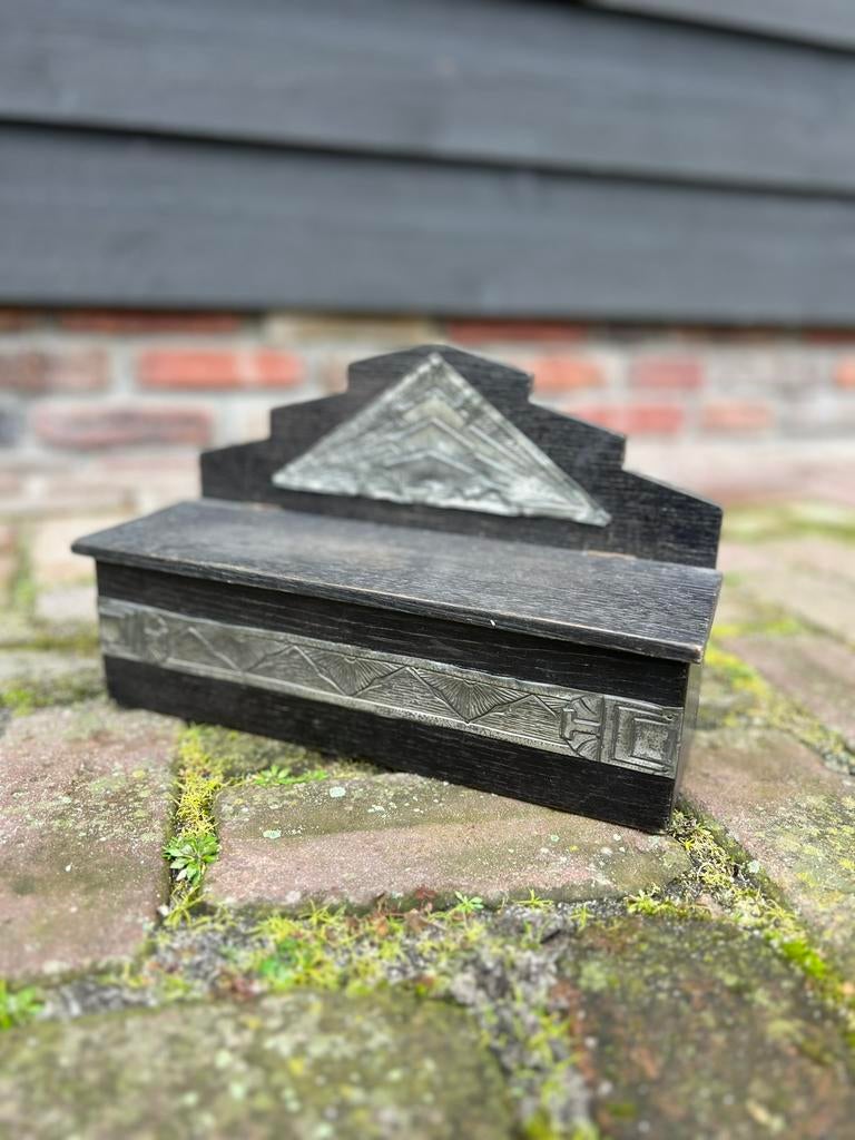 Oud kammenbakje Amsterdamse School, Ophalen of Verzenden, Zo goed als nieuw