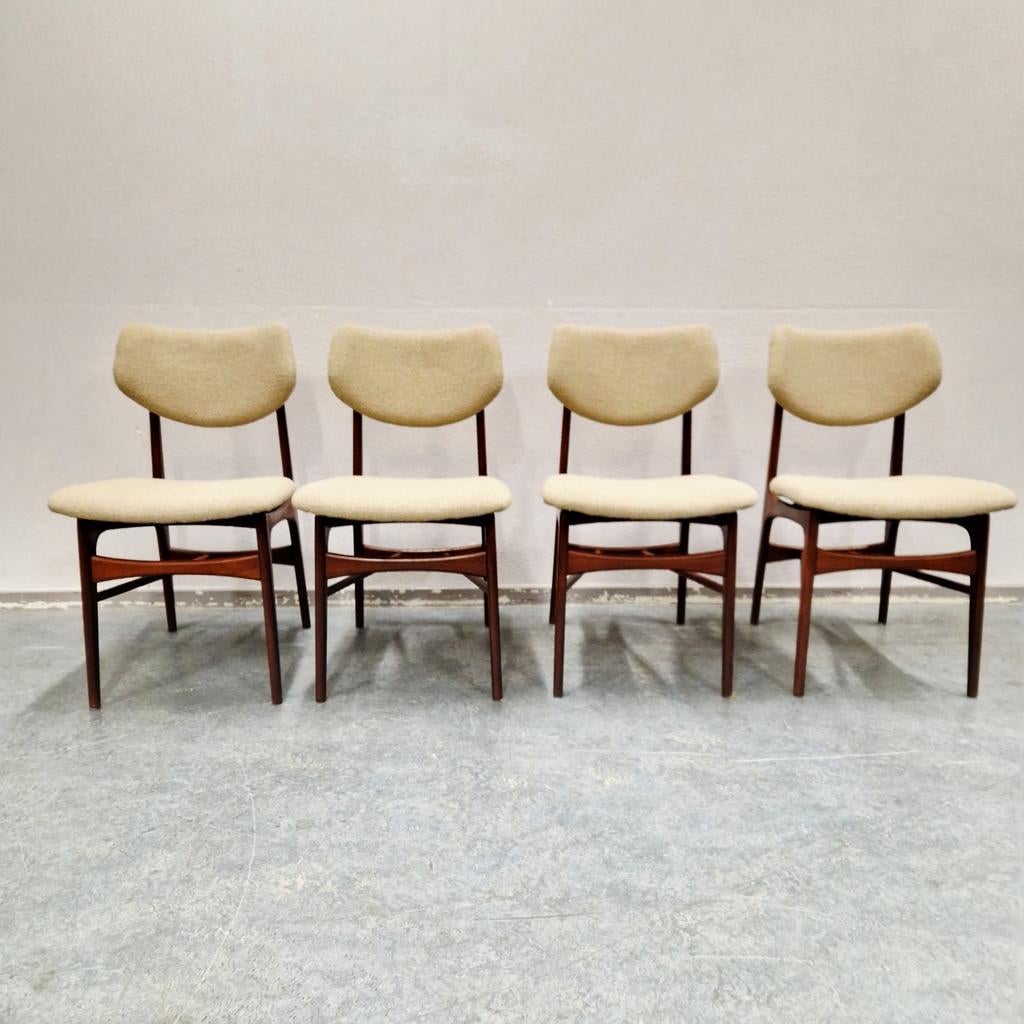 Set van 4 vintage stoelen Hamar Louis van Teeffelen, Kolibrivintagehal@gmail.com, Gebruikt, Kolibri vintage, Ophalen of Verzenden