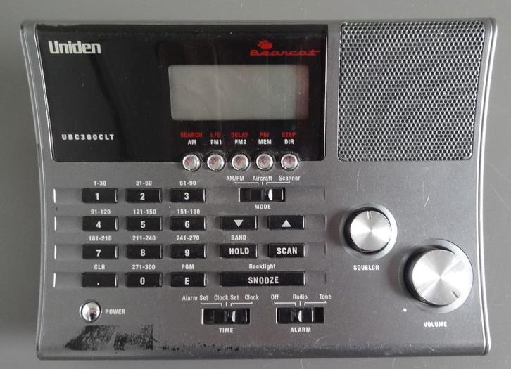 Uniden Bearcat scanner   type UBC360CLT, Telecommunicatie, Scanners, Gebruikt, 30 tot 200 kanalen, Ophalen of Verzenden
