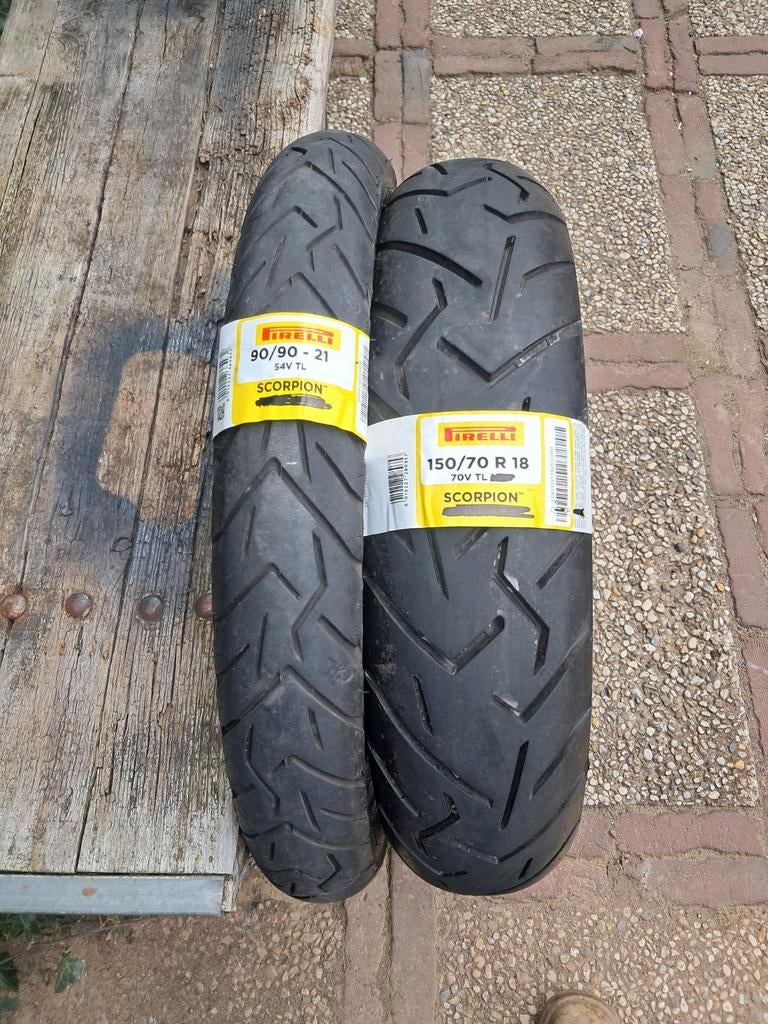 Pirelli Scorpion Trail 2 motorbanden, Motoren, Ophalen of Verzenden