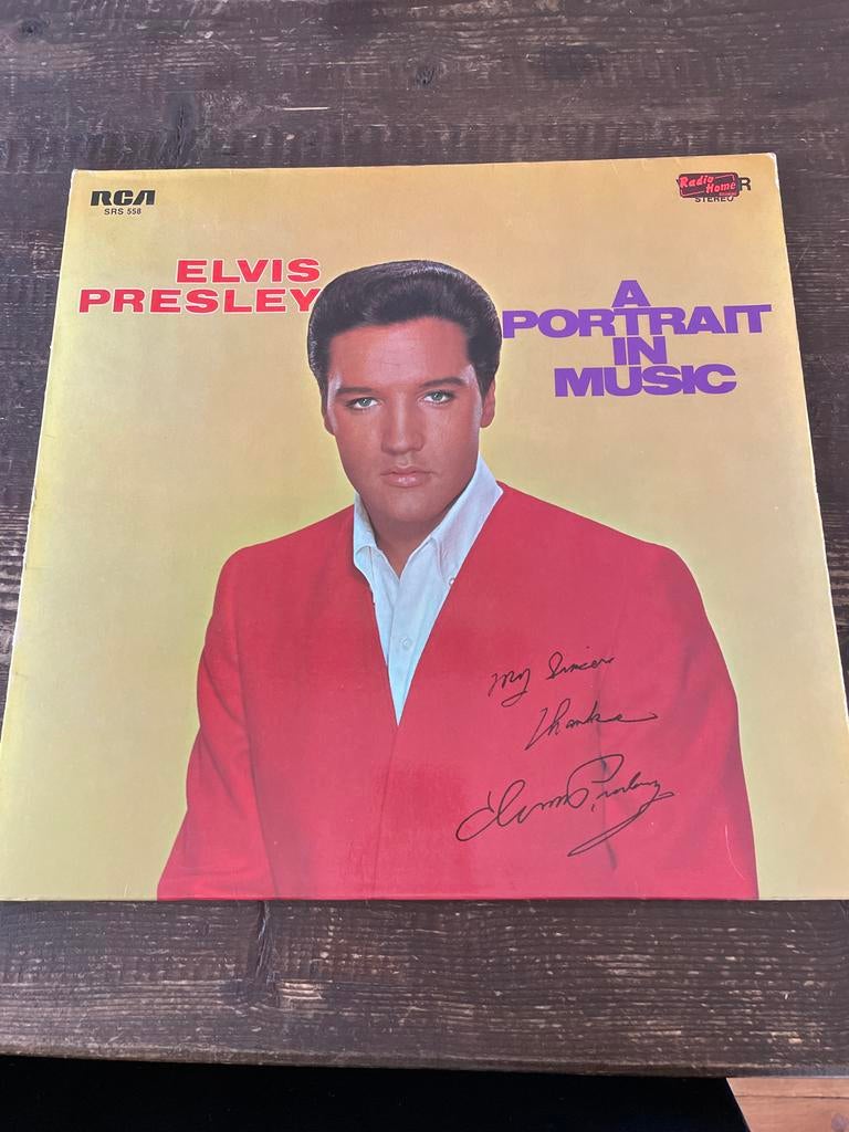 Elvis Presley - A Portrait in Music LP, Cd's en Dvd's, Vinyl | Pop, Gebruikt, 12 inch, Ophalen of Verzenden