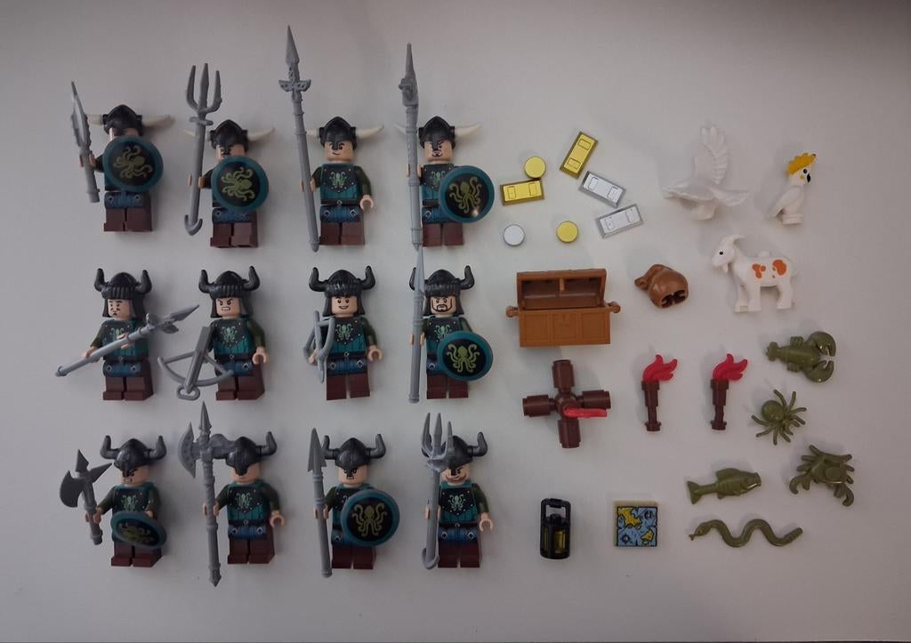 Kraken Warriors / Vikingen met Accessoires, Ophalen of Verzenden