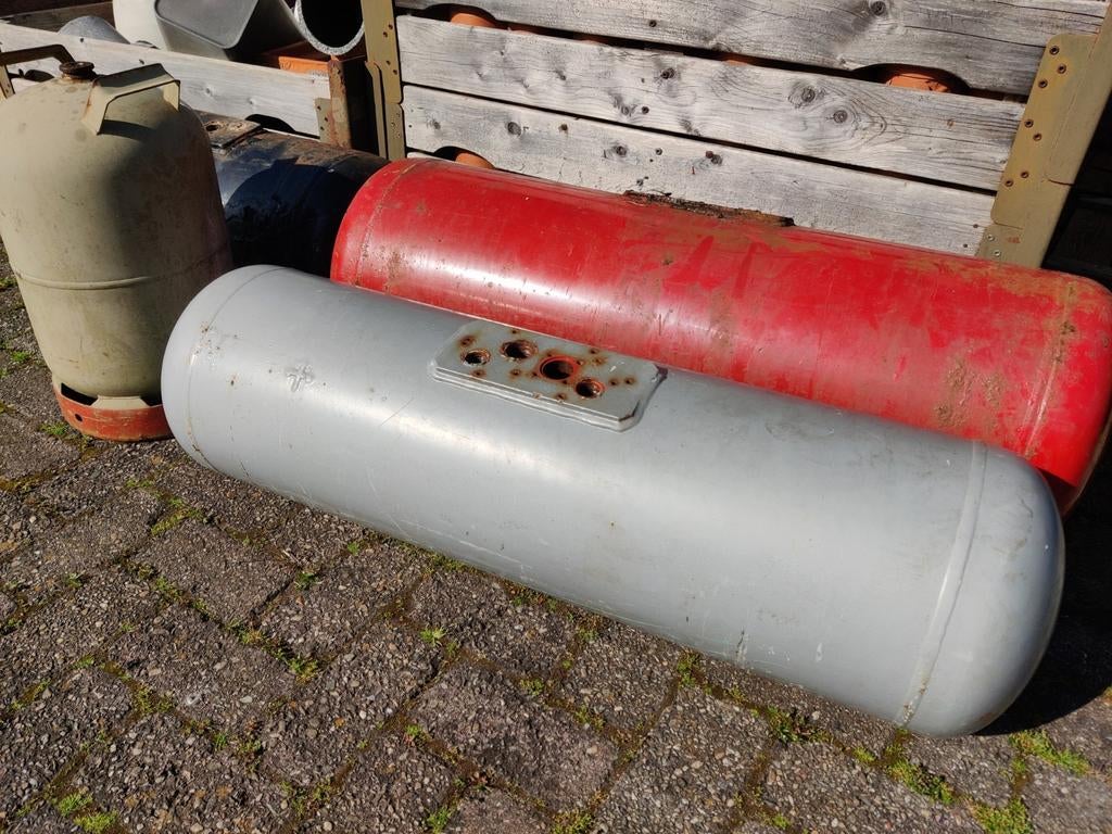 Gastank gasfles voor projecten, Ophalen of Verzenden